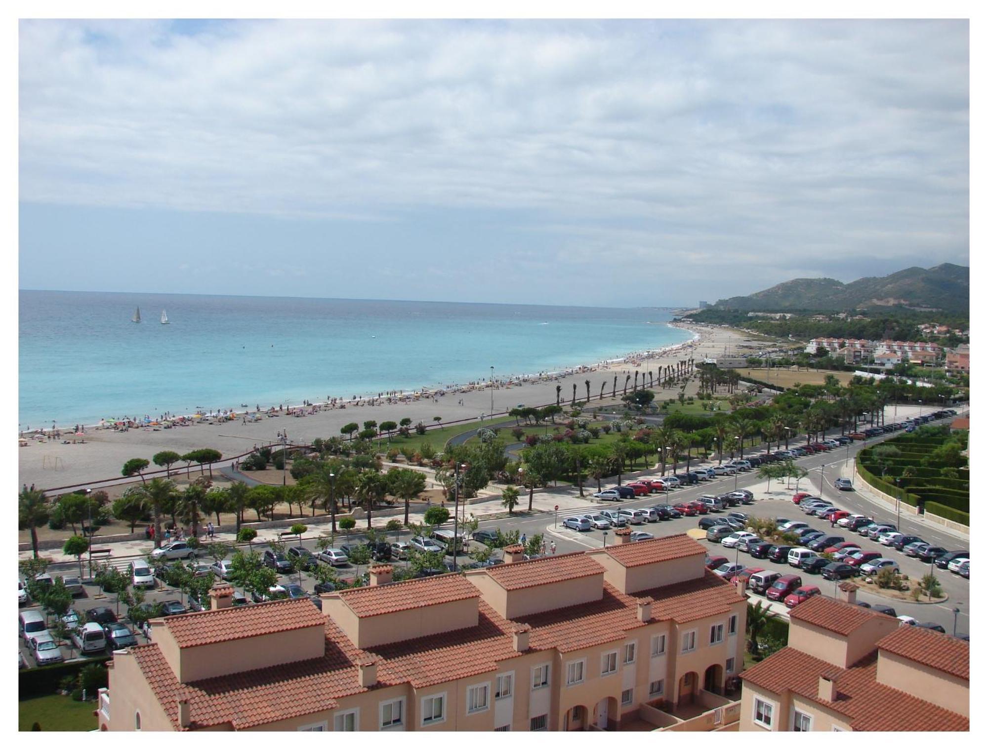 Apartamento Con Terraza, Vistas Playa Y Montana โอสปิตาเล็ต เด ลินฟันต์ ภายนอก รูปภาพ